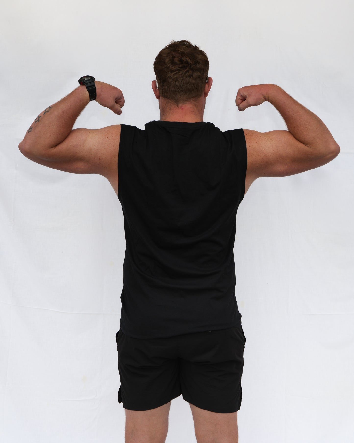 Sleeveless Tee - Black NEW