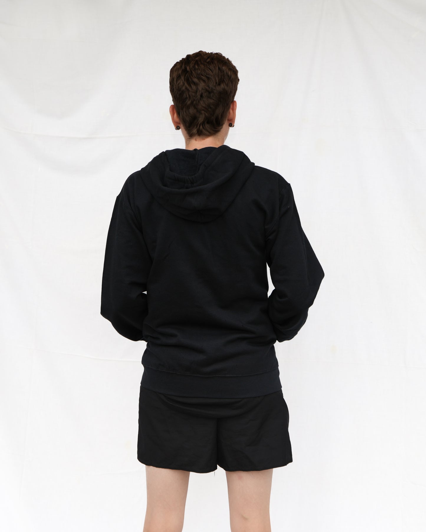 Essentials Zip Hoodie - Black