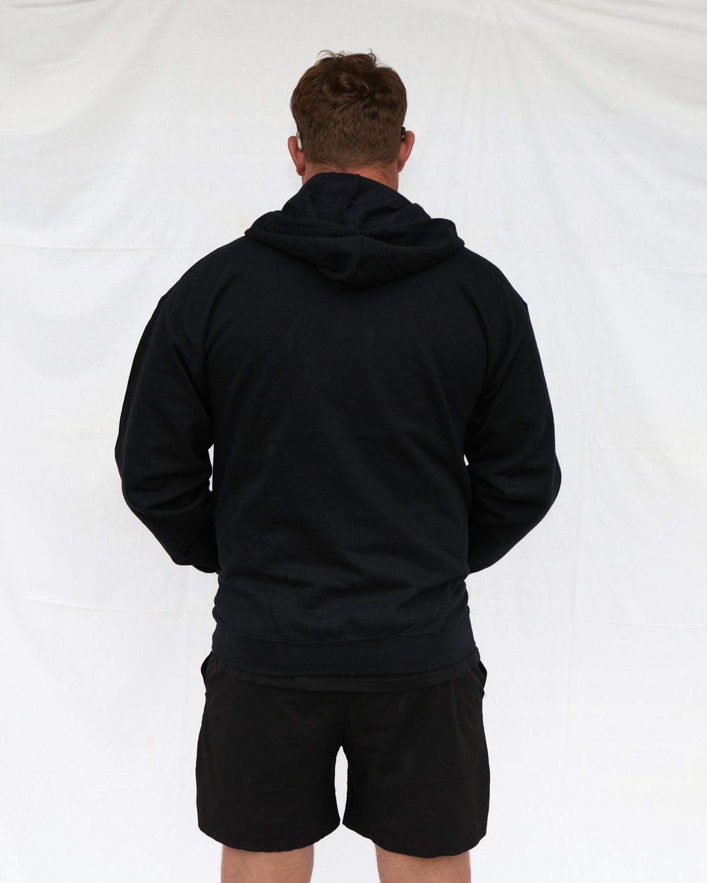 Essentials Zip Hoodie - Black