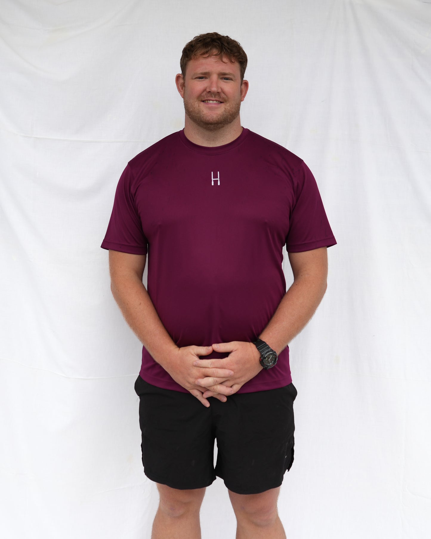 Training Tee - Burgundy
