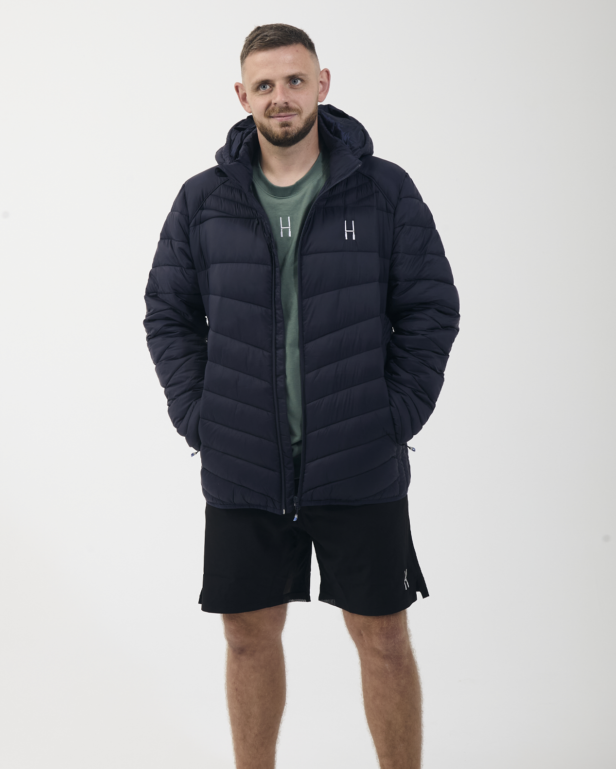 Navy Puffer Jacket - Pre-Order