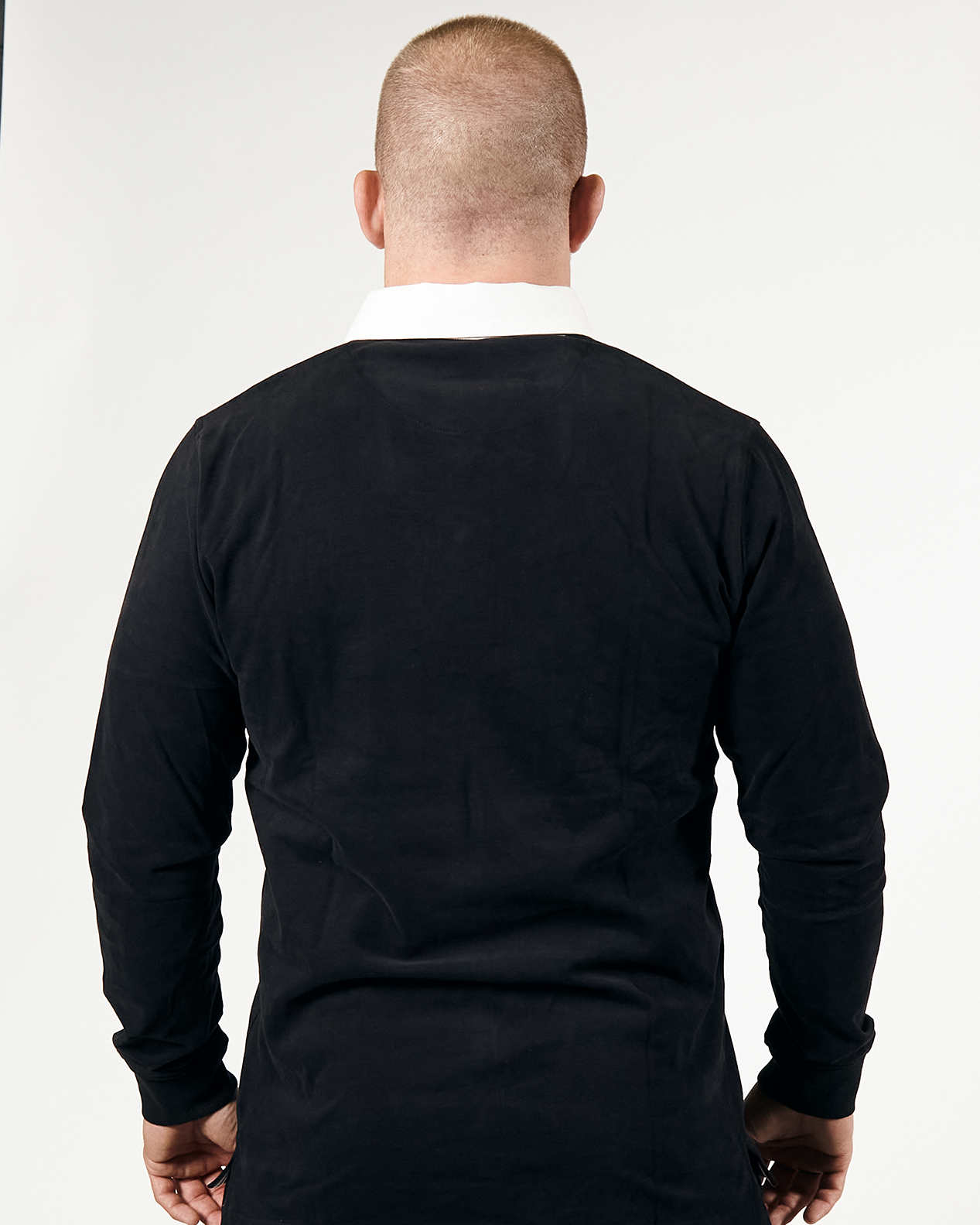 Classic Rugby Shirt - Black