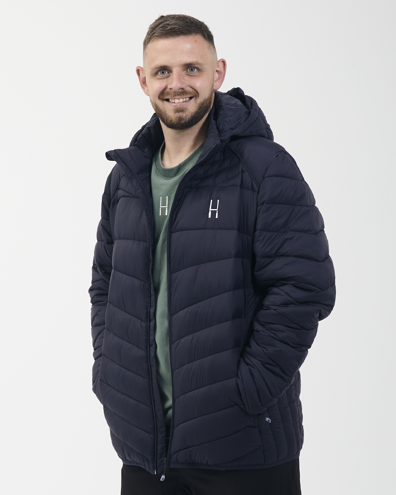 Navy Puffer Jacket - Pre-Order